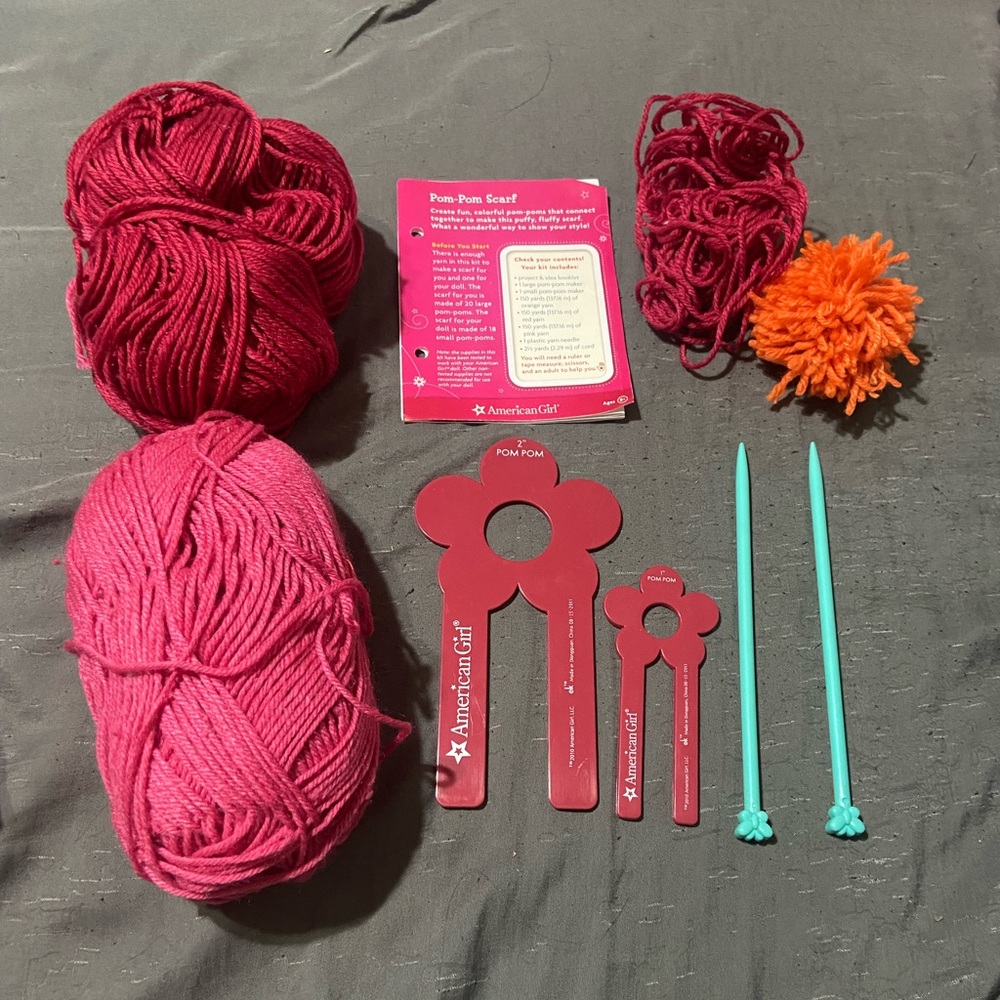 American Girl Craft Yarn Set
